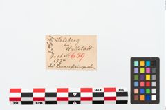 Etikett zu Perlenkette (NHMW-PRAE-025669)